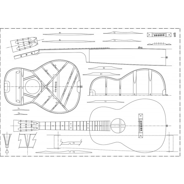 Guitar Plan O-12 Style